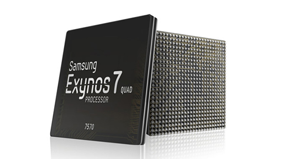 Exynos 7570 chỉ hỗ trợ độ phân giải tối đa 720p